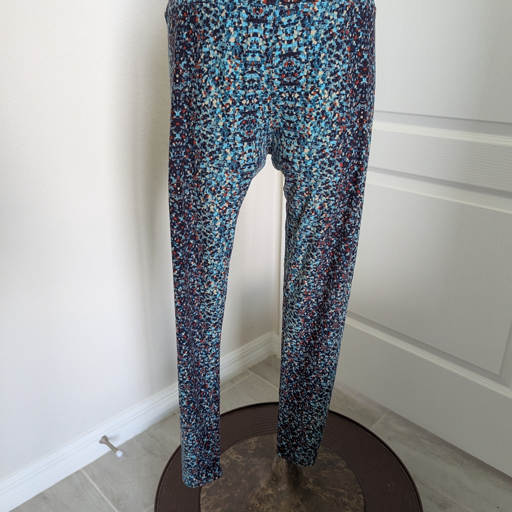 LuLaRoe Multicolor Patterned Leggings